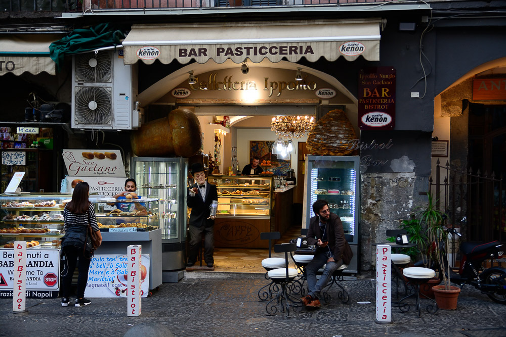 A pasticceria - baking and serving sweet pastries for breakfast in Italy. Photo by Bertrand Borie on Unsplash