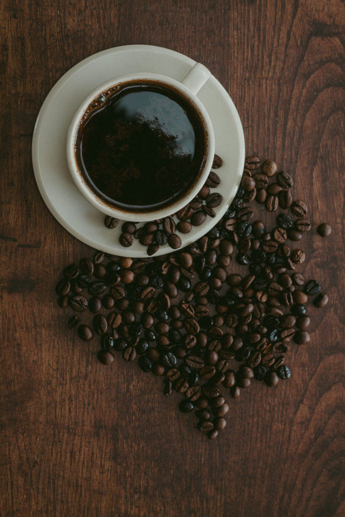 Coffee and beans. Photo by Julia Florczack on Unsplash.