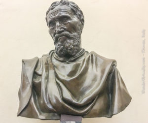Bust of Michelangelo by Daniele da Volterra @ the Galleria dell'Accademia. Firenze, Italy.